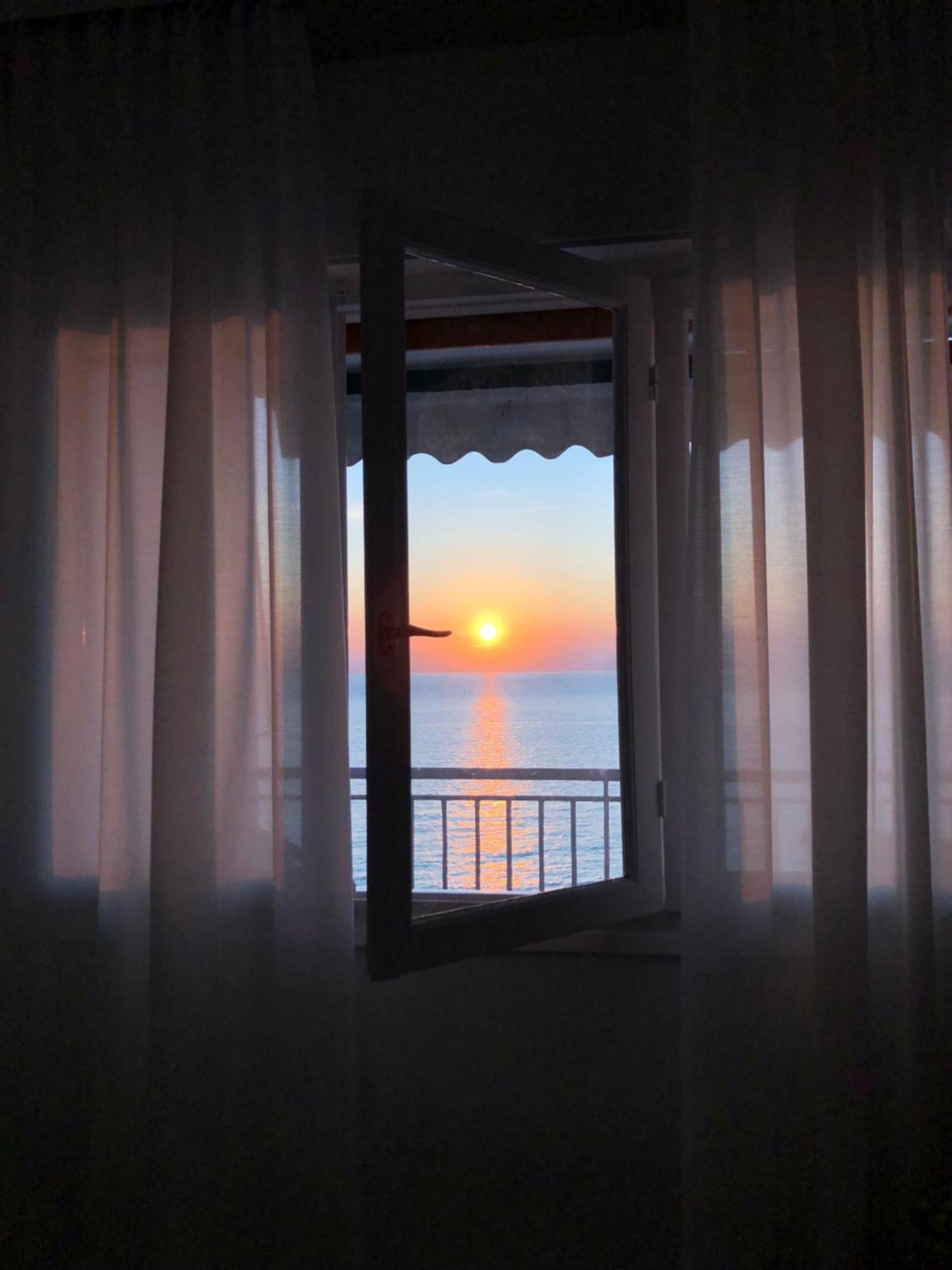 Cozy Seaview Apartment Siviri Exterior foto